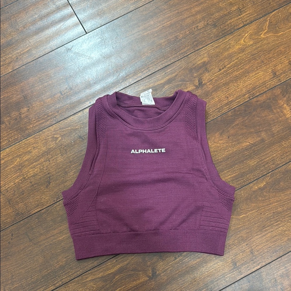 Alphalete Women's Maroon Sports Bra